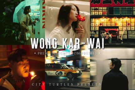 Wong Kar-wai Inspired Cinematic Lightroom Presets