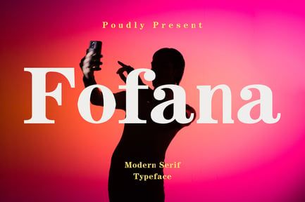 Fofana Modern Serif Display Font