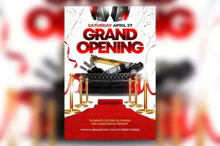 Grand Opening Flyer
