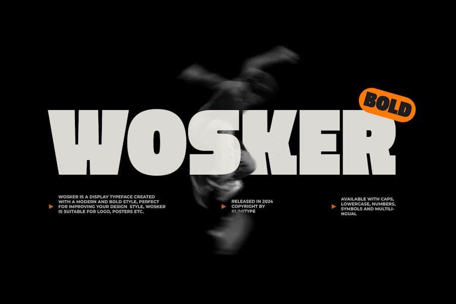 Wosker – Bold Font