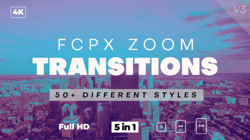 FCPX Zoom Transitions