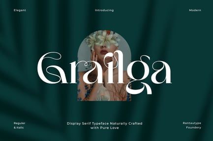 Grailga Modern Serif Typeface