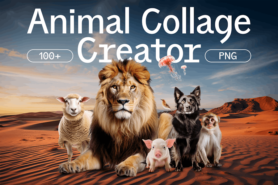 Animal Collage Creator