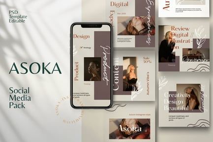 Asoka – Insta Story & Post Social Media Vol 1