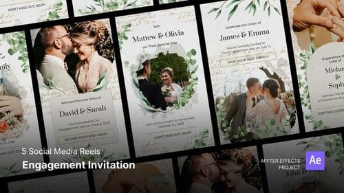 Social Media Reels – Engagement Invitation After Effects Template