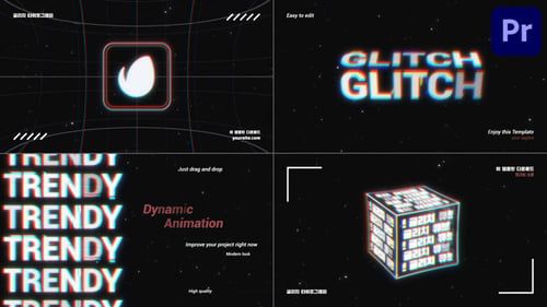 Glitch Typography for Premiere Pro