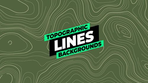 Topographic Lines Backgrounds