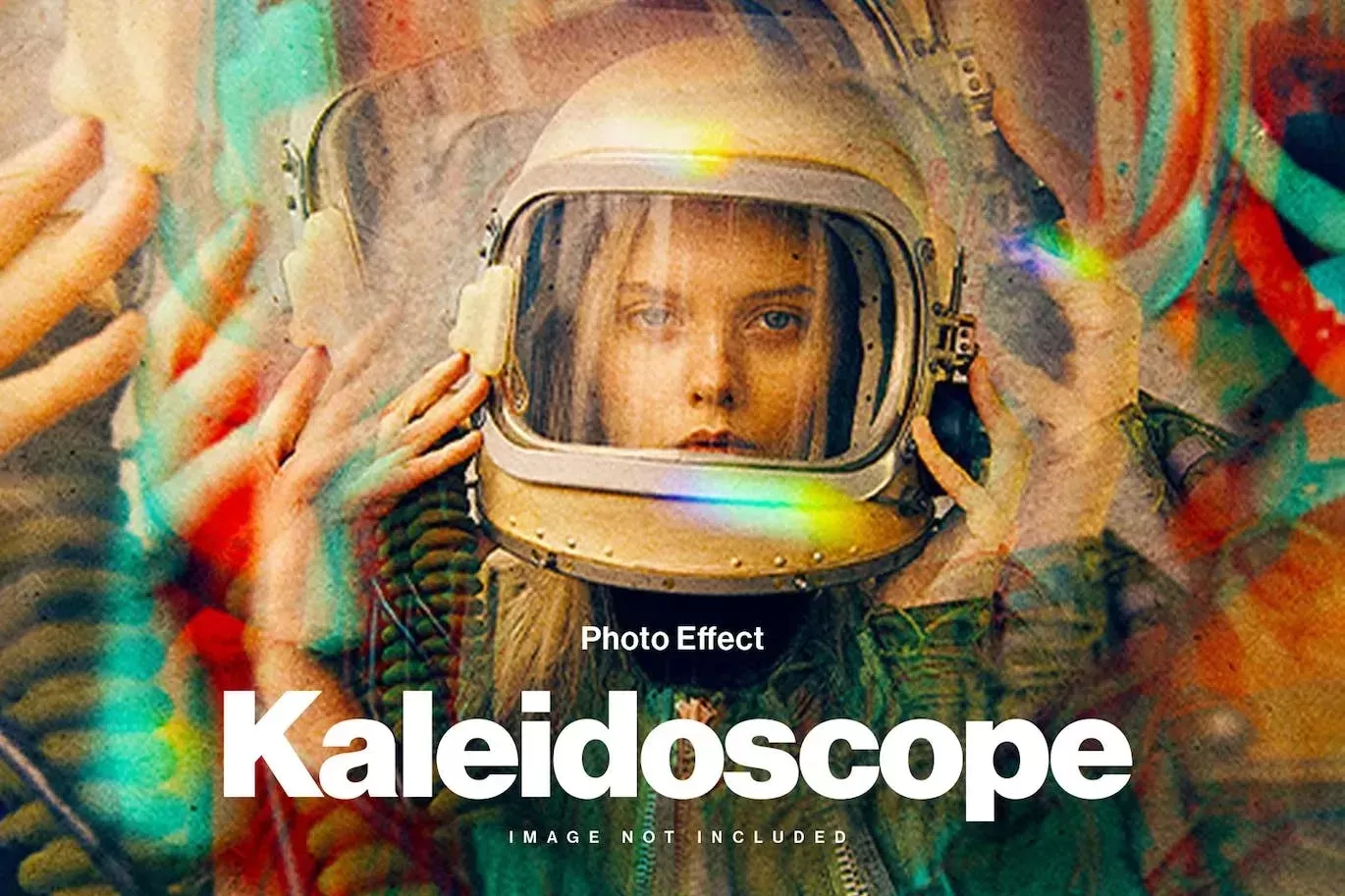 Kaleidoscope Abstract Photo Effect
