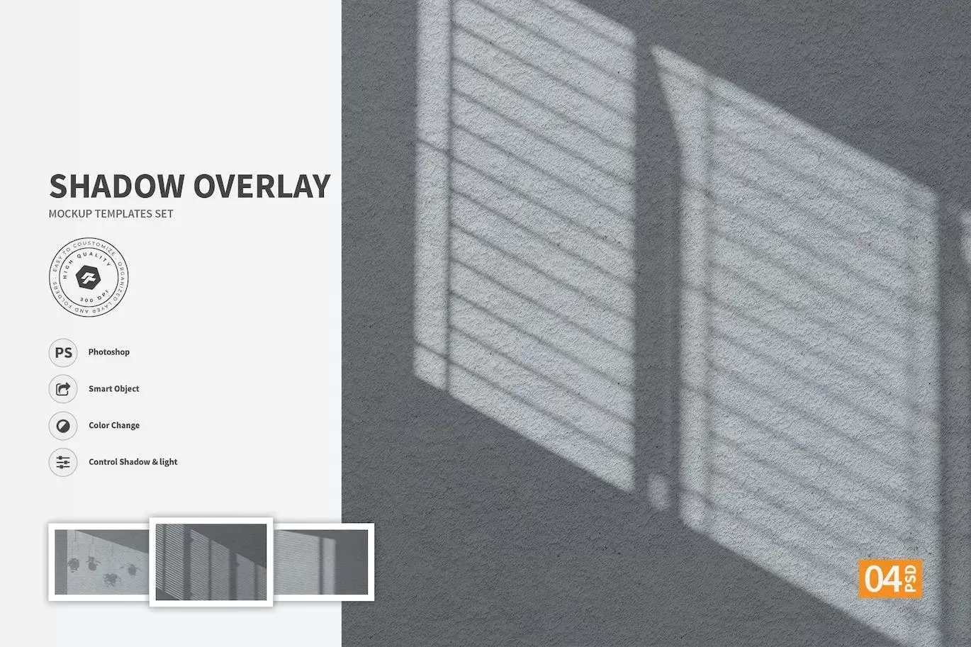 Shadow Overlay vol.03 – Mockup VR