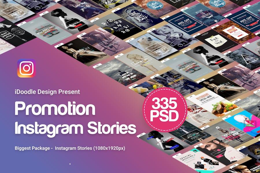 Promotion Instagram Stories – 335 PSD