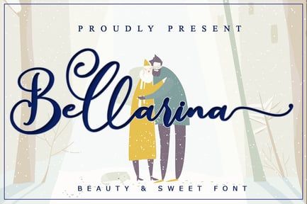 Bellarina // Wedding Font