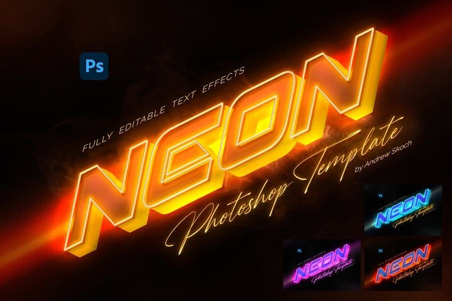 Neon Text Effect