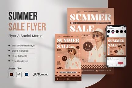 Summer Sale Flyer