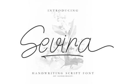 Sevira Handwritten Font