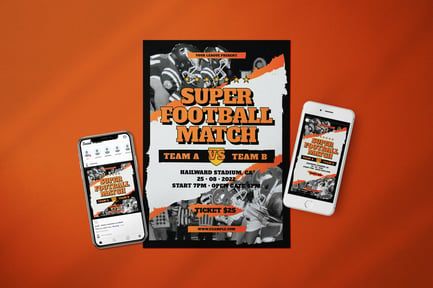 Football Match – Flyer Media Kit