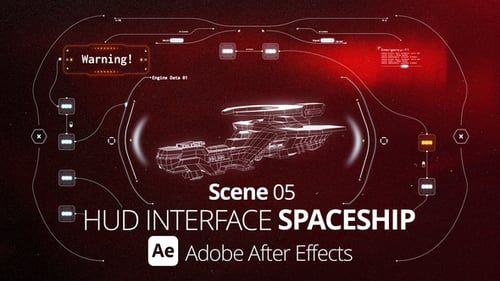HUD Interface Spaceship 05 Ae