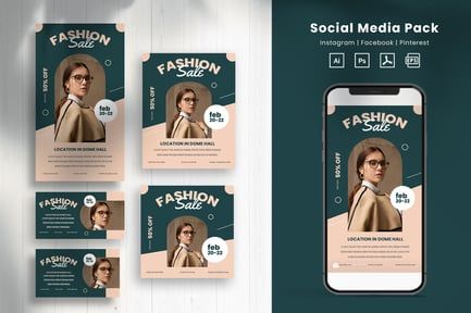 Fashion Sale – Social Media Pack