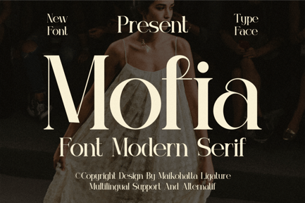 Mofia – Modern Serif Font