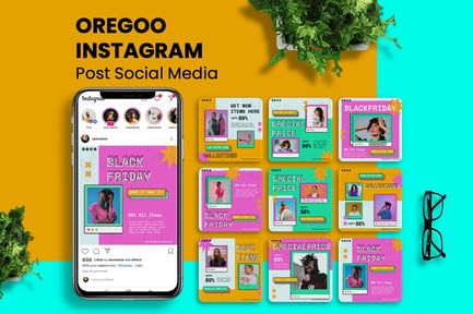 Oregoo – 1990’s Instagram Post Template