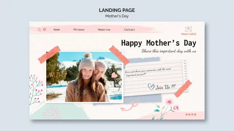 Mothers day celebration instagram posts collection