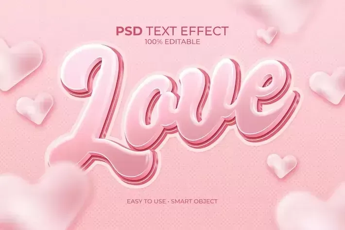 Love Realistic Text Effect