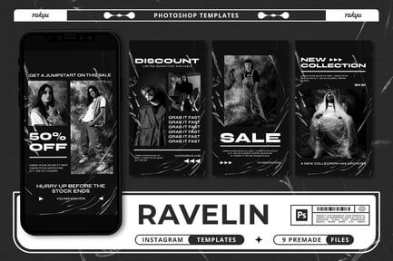 Ravelin – Instagram Templates