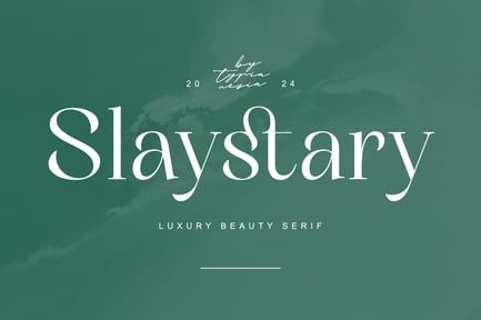 Slaystary – Modern Luxury Beauty Serif