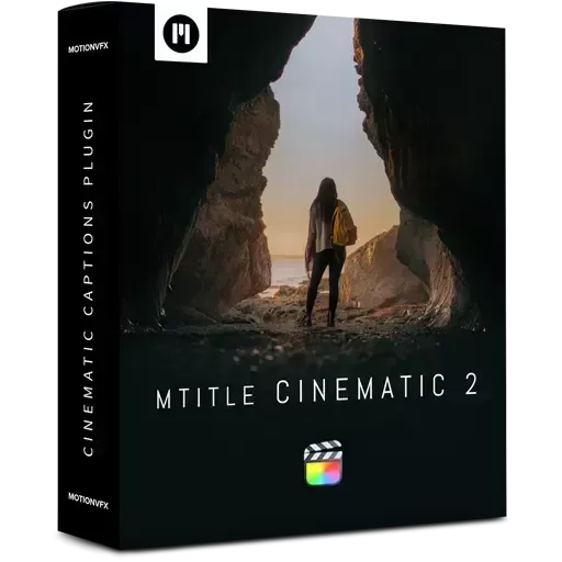 mTitle Cinematic 2 — Cinematic Captions Plugin for Final Cut Pro