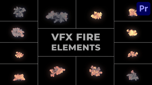 VFX Fire Elements for Premiere Pro