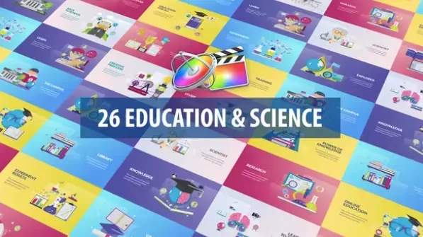 Education and Science Animation – Apple Motion & FCPX