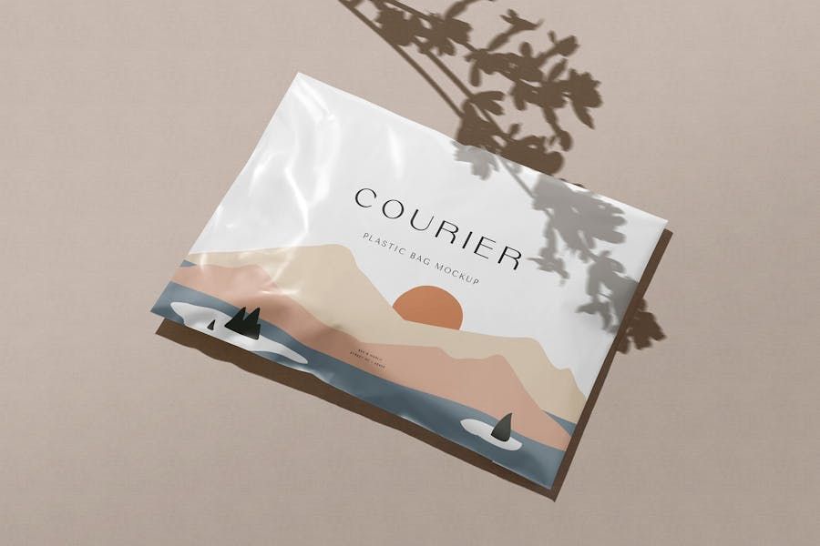 Courier Mailer Mockup