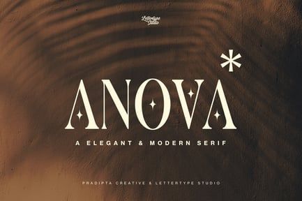 Anova a Elegant & Modern Serif