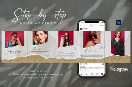 Step By Step Instagram Carousel