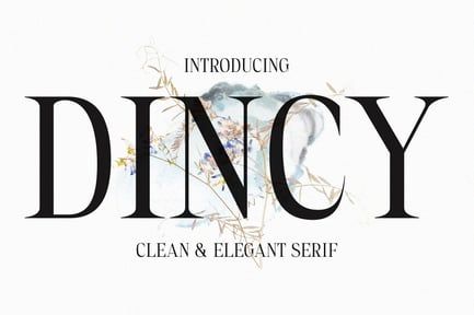 Dincy – Elegant Serif