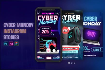 Cyber Monday Instagram & Facebook Story