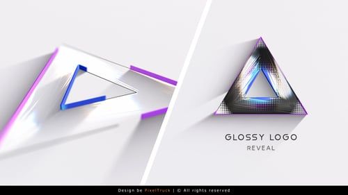 Glossy Logo Reveal