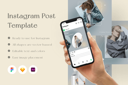 Fashion Instagram Post Template