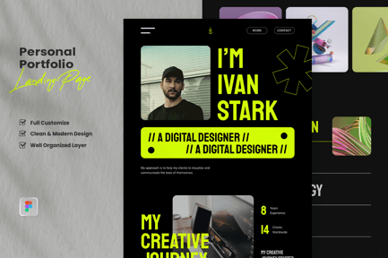 Personal Portfolio Landing Page – Ivan