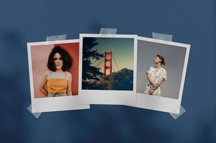 Polaroid Photo Mockup