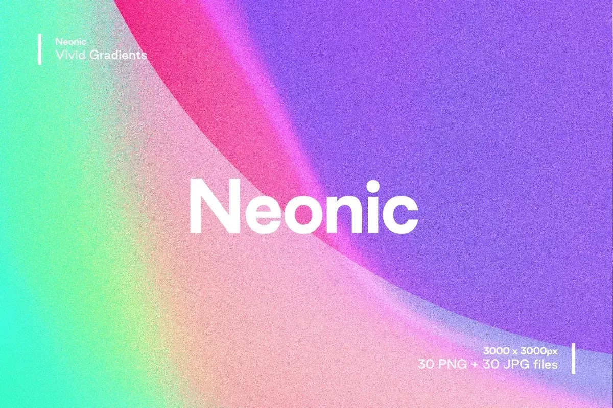 Neonic – Vivid Neon Gradients