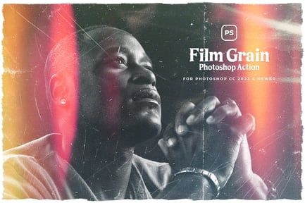 Film Grain Photoshop Action