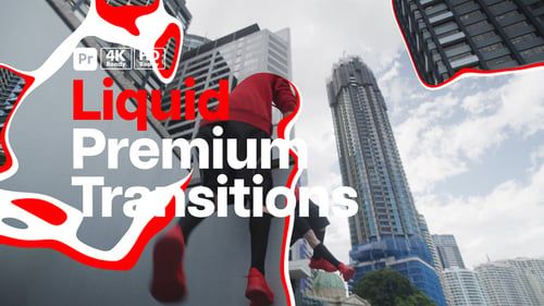 Premium Transitions Liquid for Premiere Pro