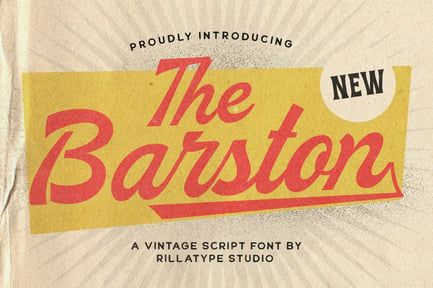 The Barston – Vintage Script Font