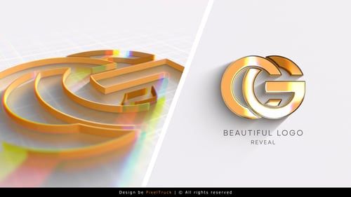 Beautiful logo reveal