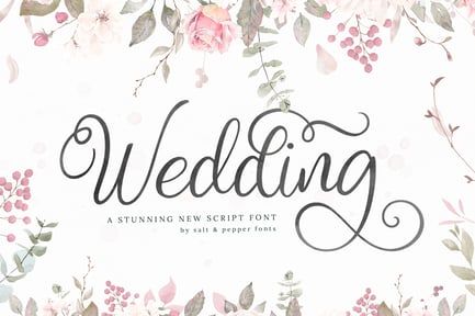 Wedding Script Font