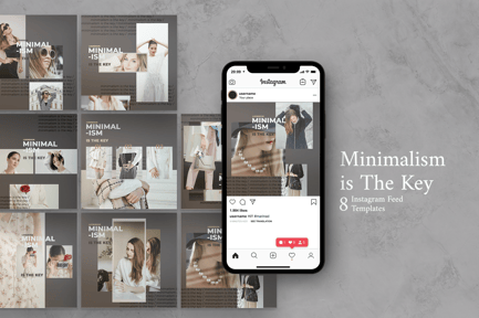 Minimalism- Instagram Post Template