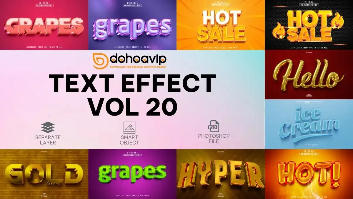 Text Effect Vol.20