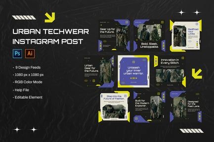 Urban Techwear – Instagram Post