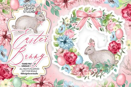 Cute Easter Bunny design