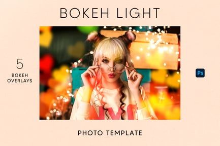 Bokeh Photo Template